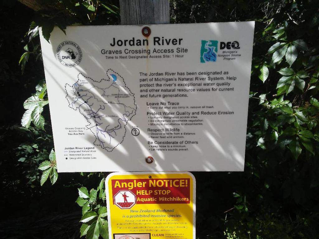 Jordan River's Graves Crossing Access Site.